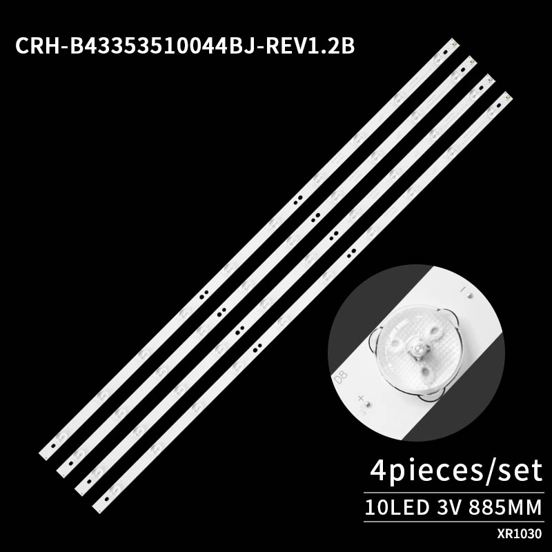 LED Television Backlight Strips CRH-B43353510044BJ-RVE1.2B for LE43AL88R51 43A5S 43A3C