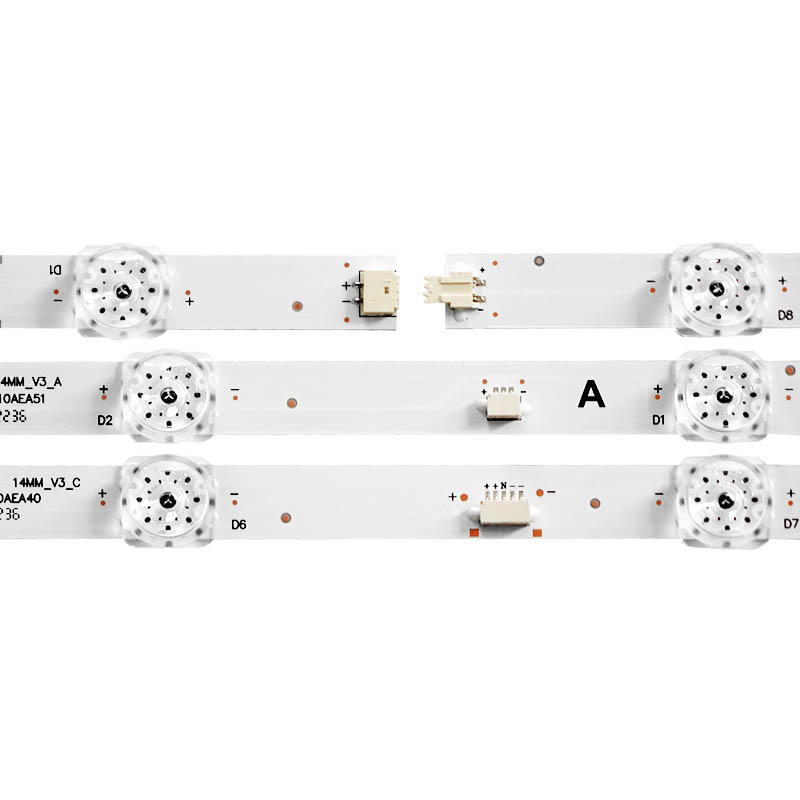 LED Television Backlight Strips HRS_XM65T47_MCPCB  14MM_V3_A1 for L65M5-5S  L65M5-5A