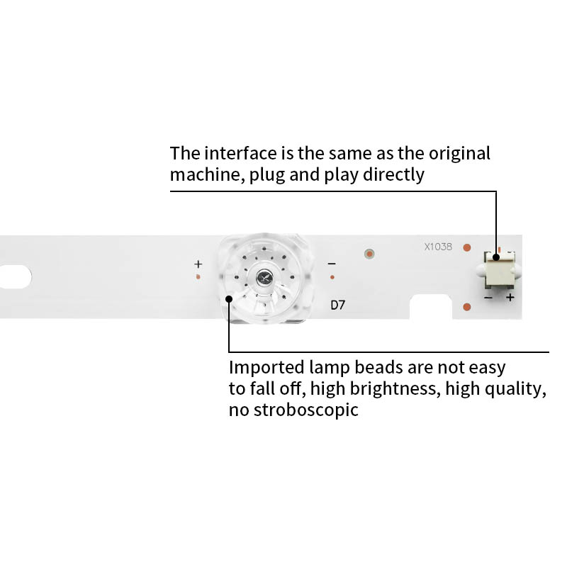 LED Television Backlight Strips JL.D65071330-002BS-M for 65D2P 65D2060GD 65F8 65F9 65A5U