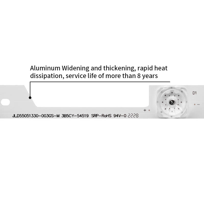 LED Television Backlight Strips JL.D55051330-003GS-M for LED55N3600U LED55EC680US