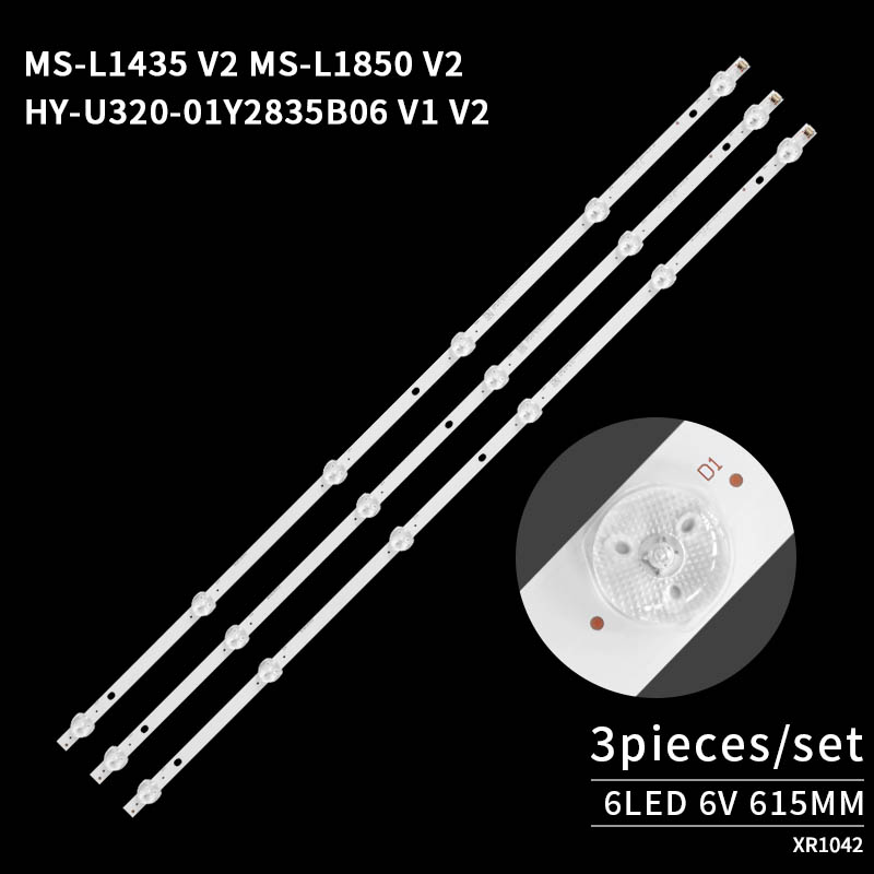 LED Television Backlight Strips MS-L1435 V2 2021-12-27 32 for LED32HD590