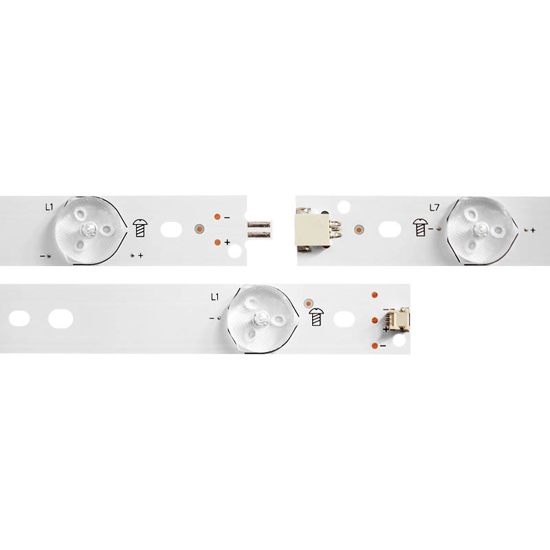 LED Television Backlight Strips GJ-2K16-550-D714-V4-L for KD-55X6000D  55PFF5701/T3 55PUS6501