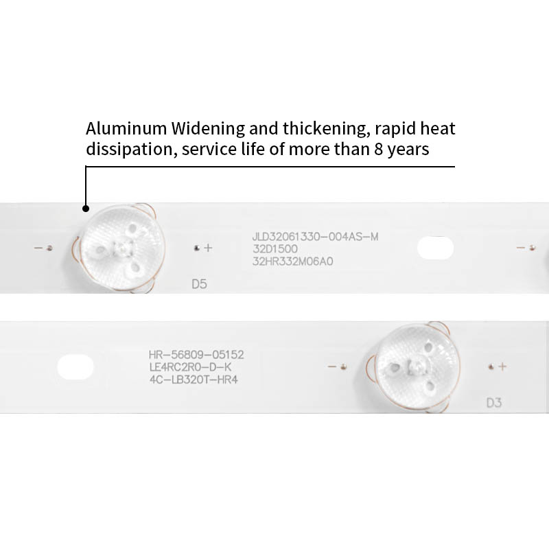 LED Television Backlight Strips JLD32061330-004AS-M 32D1500 for LVW320CSDX E13 V57  LVW320CSDX