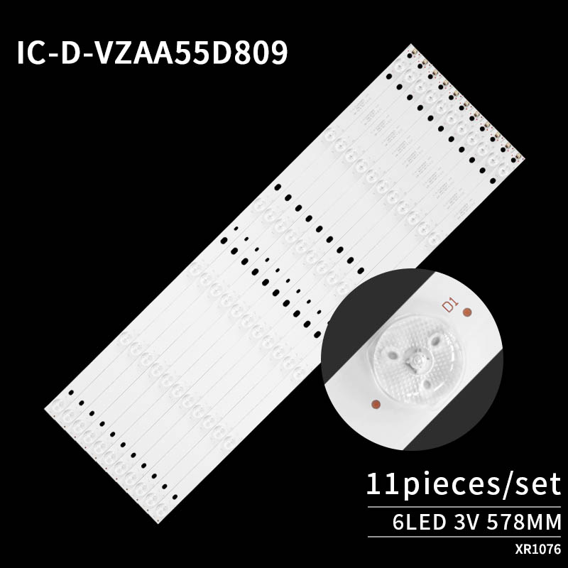 LED Television Backlight Strips IC-D-VZAA55D809 for L55M5-AZ L55M5-AD L55M5A5 L55M5A6 L55M5AA
