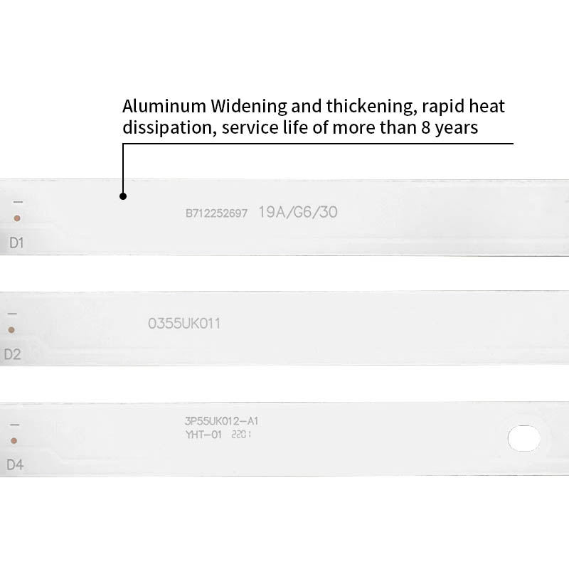 LED Television Backlight Strips 3P55UK012-A1 0355UK011 for LS55AL88U88 H55E17A H55E16C