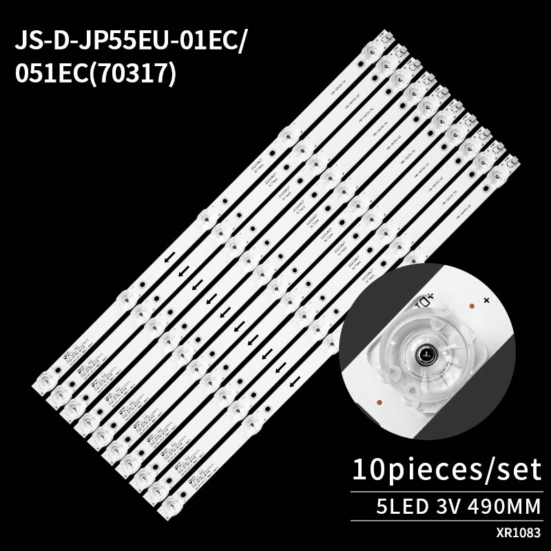 LED Television Backlight Strips JS-D-JP55EU-051EC(70317) for LC546PU2L01 D55-K18
