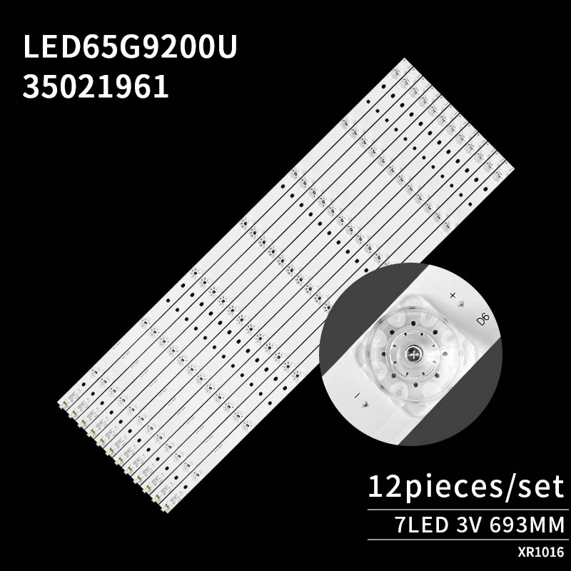 LED Television Backlight Strips LED65G9200U for LED65R6000U LED65M1 LED65R8100 LED65SN2