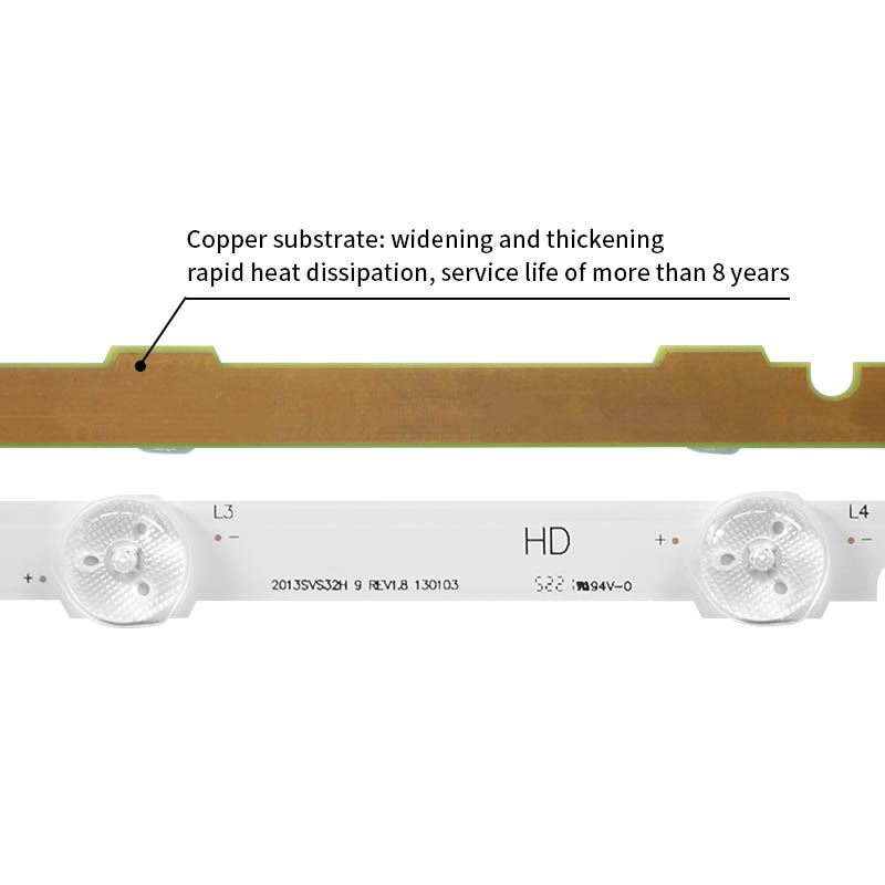 LED Television Backlight Strips 2013SVS32H 9 REV1.8 130103 for UN32F5000AGXZB UN32F5000AGXPR