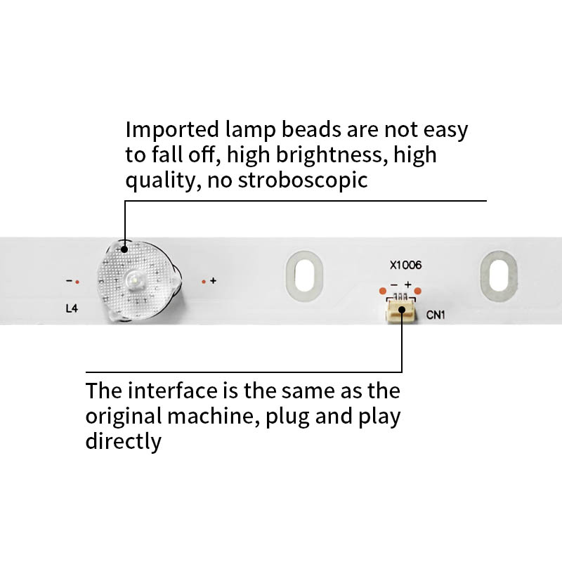 LED Television Backlight Strips JS-D-JP32DM-061EC for CTV320 JP32DM E32-0A35 MS-L1160