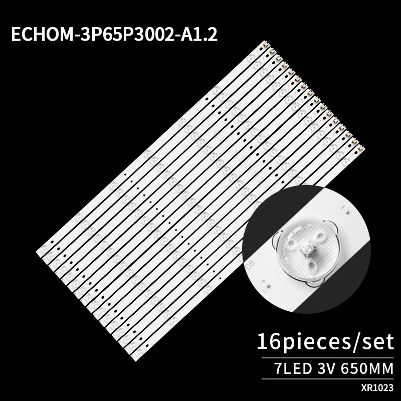 LED Television Backlight Strips ECHOM-3P65P3002-A1.2 for HAIER 65K5 LE65AL88U51 LE65R31