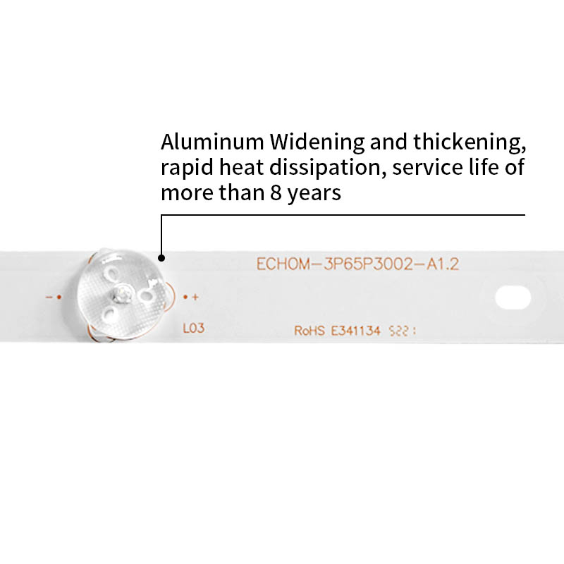 LED Television Backlight Strips ECHOM-3P65P3002-A1.2 for HAIER 65K5 LE65AL88U51 LE65R31