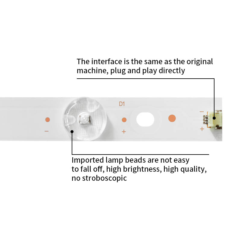 LED Television Backlight Strips CRH-B65mini3535071466Q-Rev1.2I for LS65AL88U51 LS65AL88K51