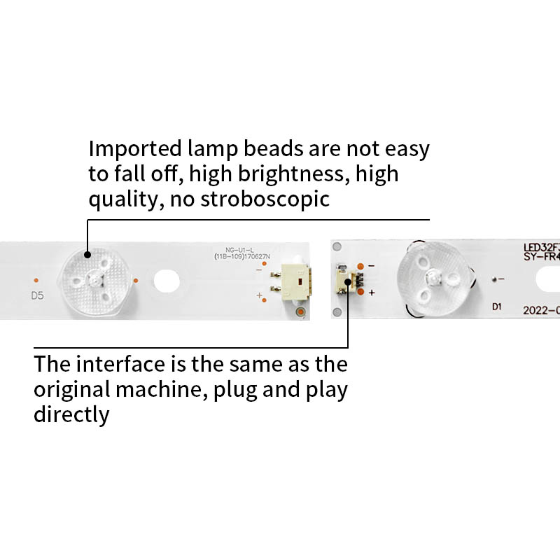 LED Television Backlight Strips CH50L42A-V03-B DSBJ-WG for LE50H508, LED50C2080I, 50J2S, L50A300M
