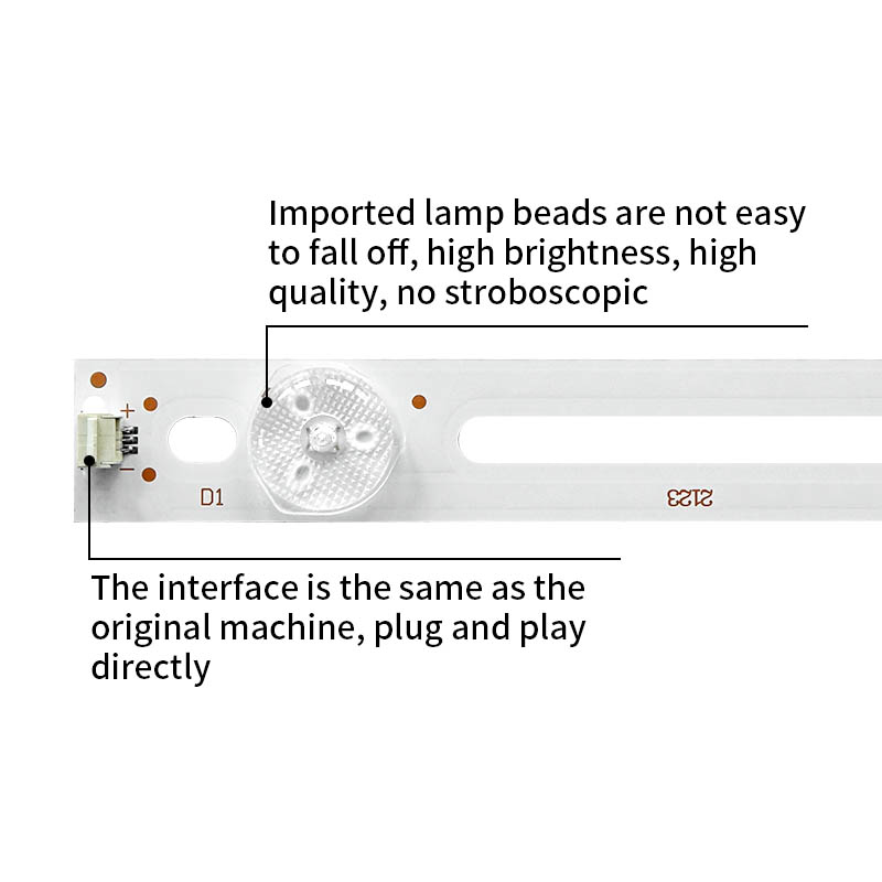 LED Television Backlight Strips MG-32D280601W59018M36A  for 32'' TV GP-3288
