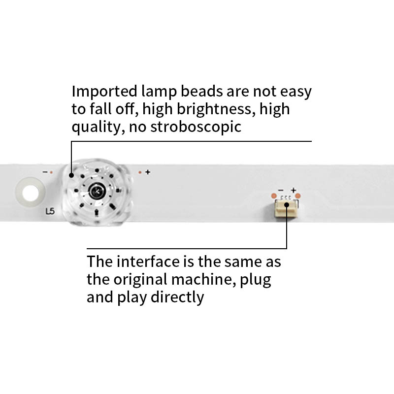 LED Television Backlight Strips JS-D-JP40EU-071EC(71201) for E40EP-K1000-MC