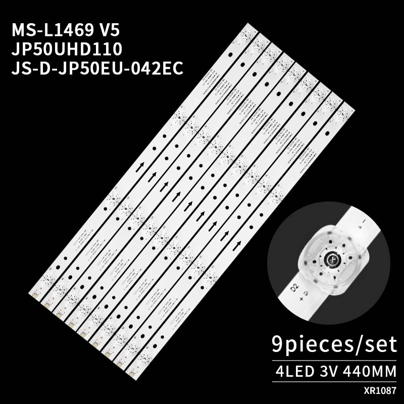 LED Television Backlight Strips MS-L1469 R72-50D04-020-13 for JP50UHD110-4K JS-D-JP50EU-042EC