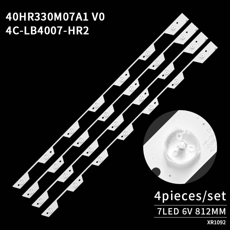 LED Television Backlight Strips 40E5800 4*7 JB 40HR330M07A1 V0  for L40E5800A-UD  4C-LB4007-HR2