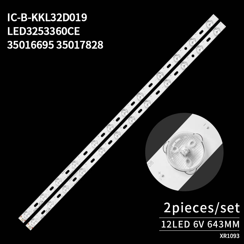 LED Television Backlight Strips LED32F3300C 35016695 IC-B-KKL32D019 for LED32F3300C