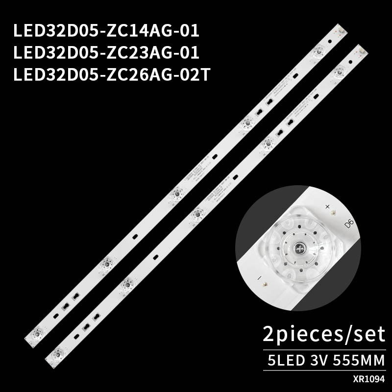 LED Television Backlight Strips LED32D05-ZC14AG-01 for 32H500GR LE32A30G Z32G3311 LE32AL88A71