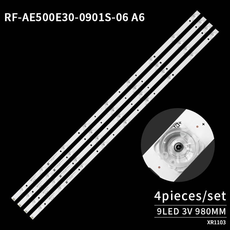 LED Television Backlight Strips RF-AE500E30-0901S-06 A6 261501009650 for LS50M31G LS50A51 LU50C51