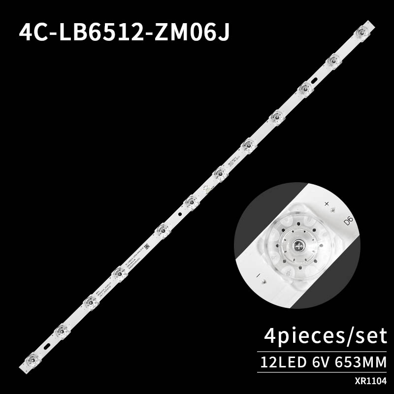 LED Television Backlight Strips GIC65LB105_3030F2.1D_V0.7_20200709 for 65S434, 65S431, 65S435