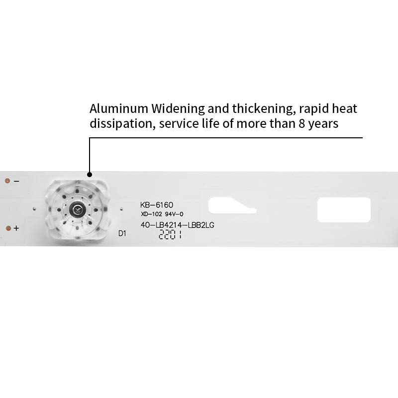 LED Television Backlight Strips 40-LB4214-LBB2LG KB-6160 for L42F3600A-3D, L42F3620D-3D