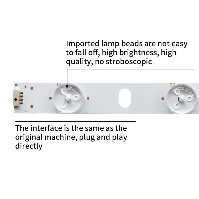 LED TV Backlight strips LED50D17-ZC14-01/02/03/04 30350017203 for LE50MUF3 LED50A900 LE50D8810