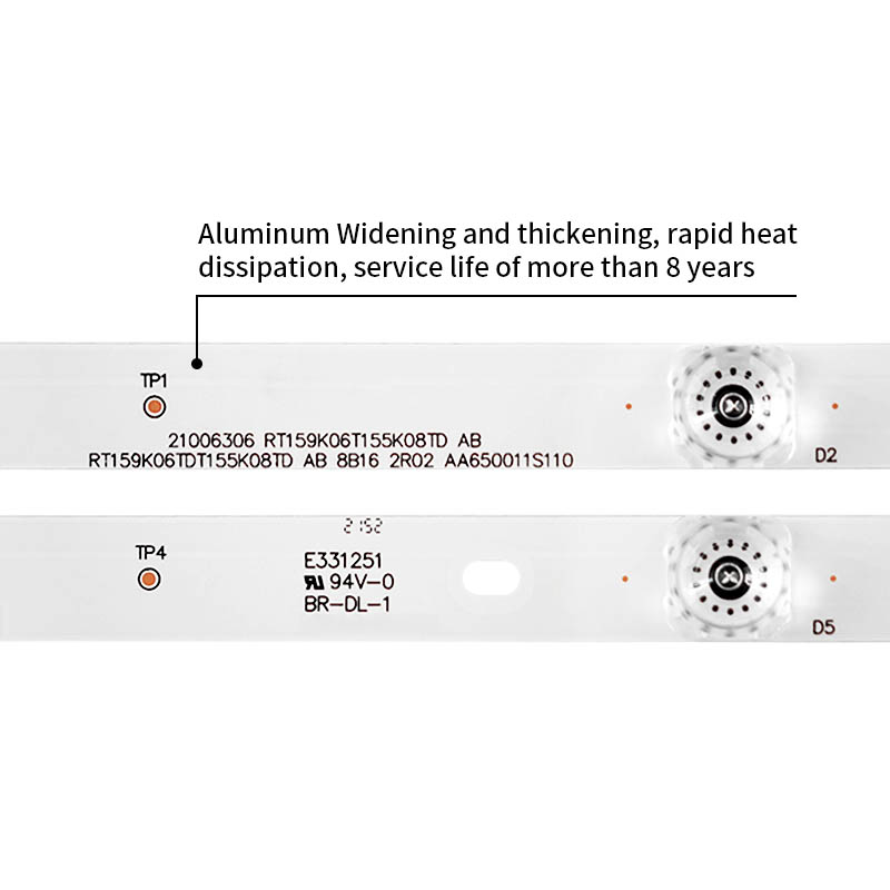 LED Television Backlight Strips LED65K7200 SZKK65D06-ZC29AG-03 for LED65SN2 LED65K7200 65X7