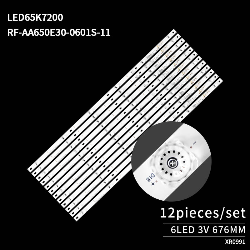 LED Television Backlight Strips LED65K7200 SZKK65D06-ZC29AG-03 for LED65SN2 LED65K7200 65X7