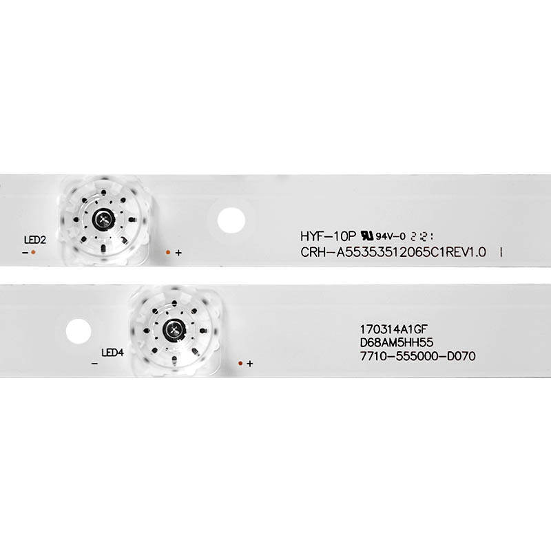 LED Television Backlight Strips  7710-555000-D070 for L49P1A-F L49A810 D49A660U D49A730U