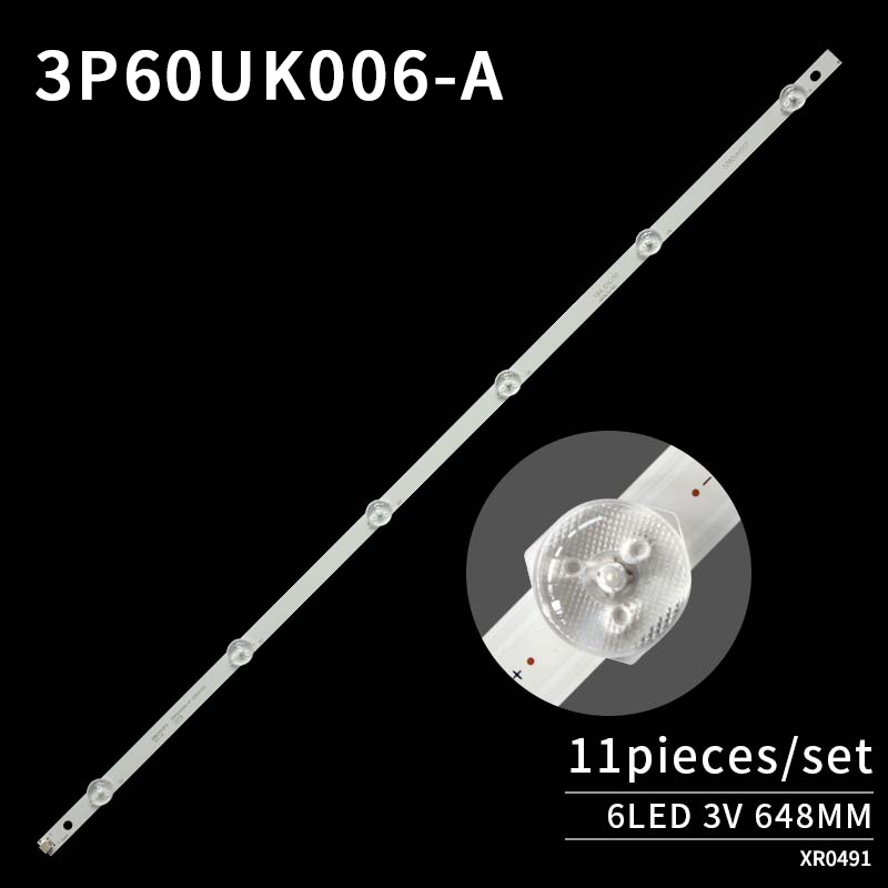 LED TV Backlight strips 3P60UK006-A1-20210721 for LS60A31 LS60AL88U61