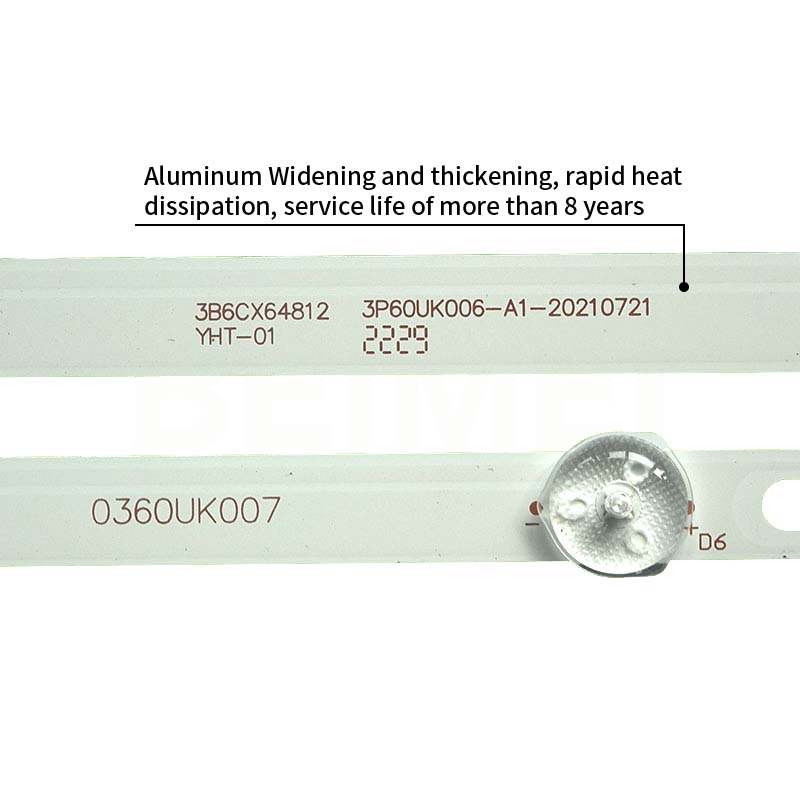 LED TV Backlight strips 3P60UK006-A1-20210721 for LS60A31 LS60AL88U61