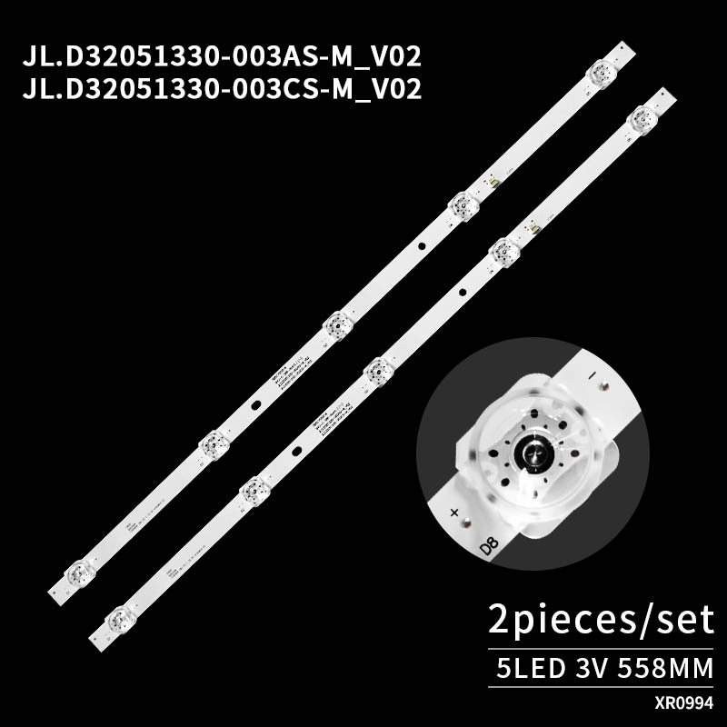 LED Television Backlight Strips JL.D32051330-003AS-M_V02/003CS-M_V02 for 32inches