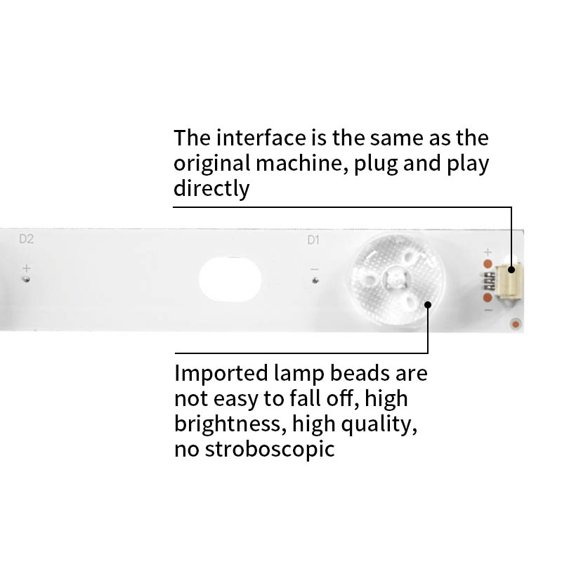 LED Television Backlight Strips JS-LB-D-JP50S8-071CBAC 30806A for LED50C380 0806A E50S8100 PC62926B