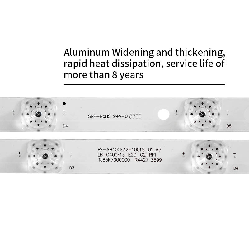 LED Television Backlight Strips RF-AB400E32-1001S-01 A7 for LED40B2080n LED40C1000N
