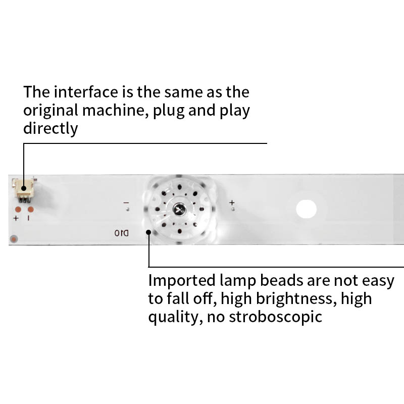 LED Television Backlight Strips RF-AB400E32-1001S-01 A7 for LED40B2080n LED40C1000N