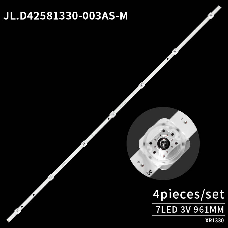 LED Television Backlight Strips JL.D42581330-003AS-M for HZ43H50Y/HE43A6100U