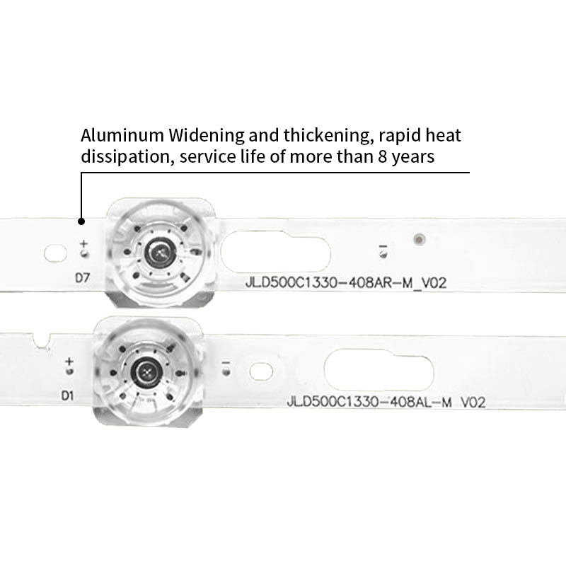 LED Television Backlight Strips JL.D500C1330-408AL-M for UE50TU8000J LM41-00887A LM41-00888A
