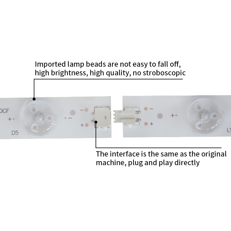 LED TV Backlight strips LED40F3800CF LED40F3300DCE LED39F2800NE 35018559 for 40 inches