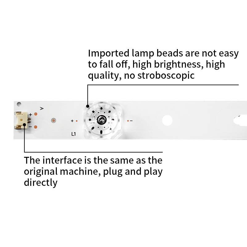 LED Television Backlight Strips LED42D10A-ZC14DFG-01 for LE42AL88R81A2 LE42U6500TF
