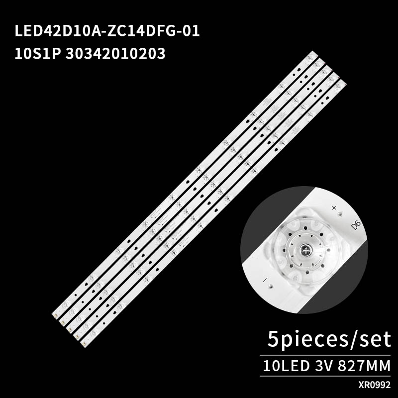 LED Television Backlight Strips LED42D10A-ZC14DFG-01 for LE42AL88R81A2 LE42U6500TF