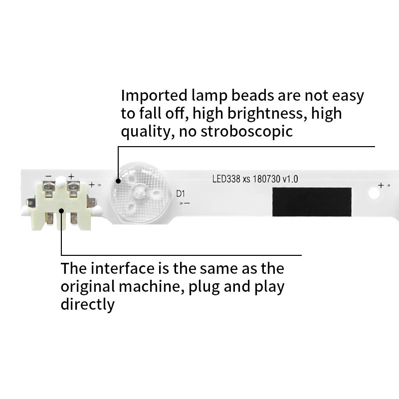 LED Television Backlight Strips  D2GE-280SC0-R3 2013SVS28H for HG28EB675 UE28F4000