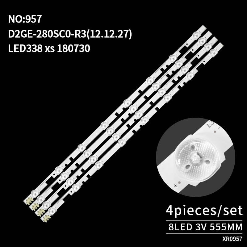 LED Television Backlight Strips  D2GE-280SC0-R3 2013SVS28H for HG28EB675 UE28F4000