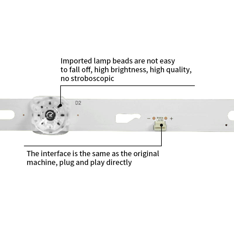LED Television Backlight Strips JS-D-JP32EU-051EC(70227) for 32LB551A 32LB5600-UH 32LB560B-UZ