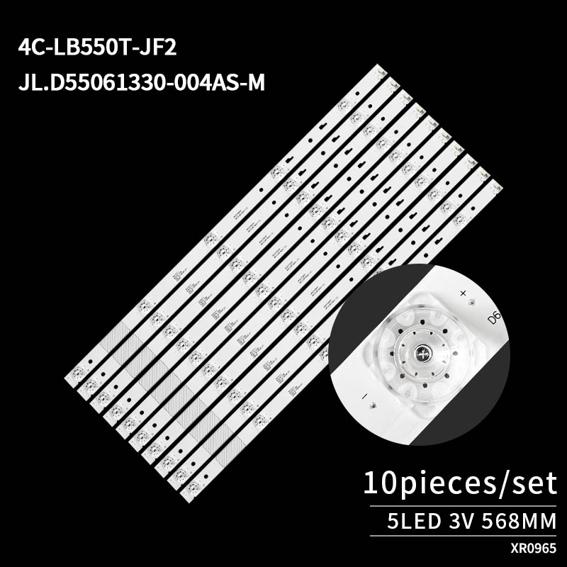 LED TV Backlight Strips JLD55051330-004CS-M 4C-LB550T-JF2 for X55YD1