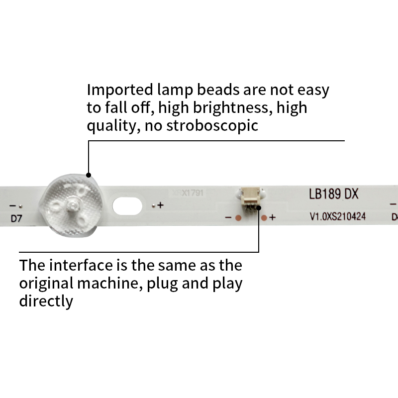 LED TV Backlight Bar JL.D390A1235-081AS-M HL-2A390A28-1001S-03 A3 3*10 for SN039DLD12AT071