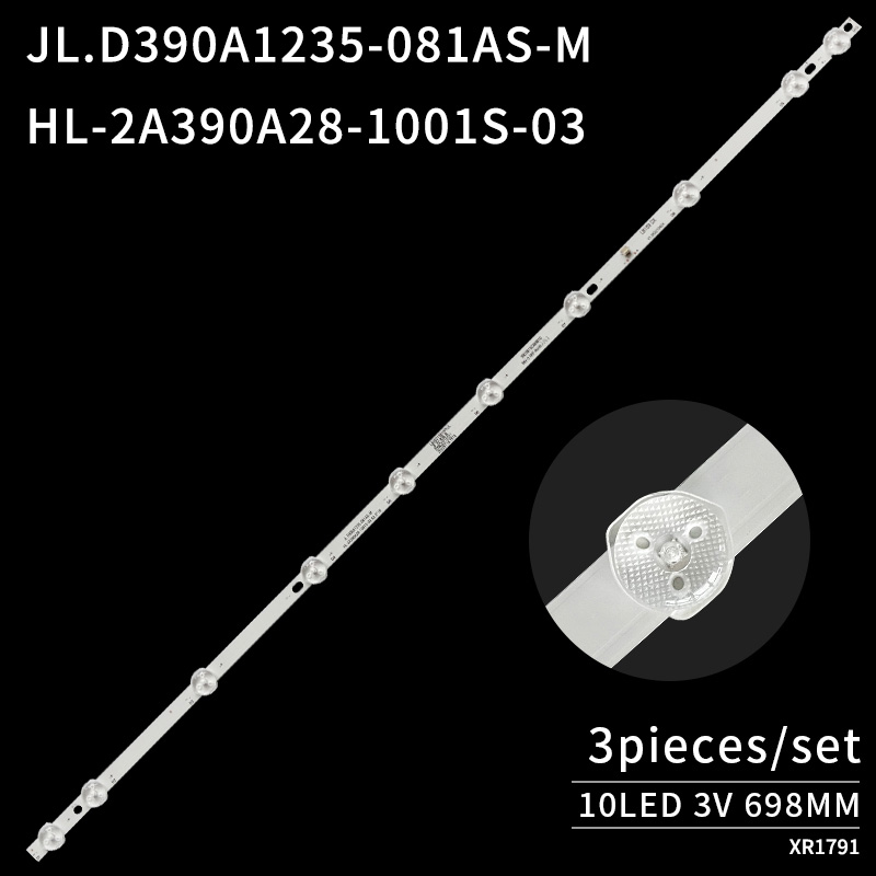 LED TV Backlight Bar JL.D390A1235-081AS-M HL-2A390A28-1001S-03 A3 3*10 for SN039DLD12AT071