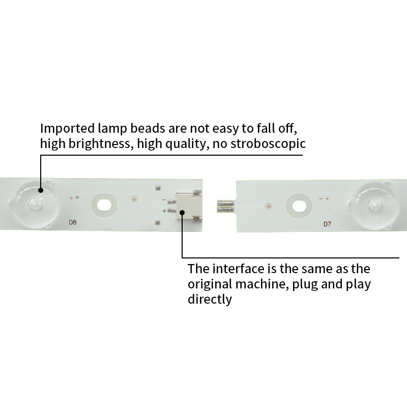 LED TV Backlight Bar EVTLBM650P0701-AA-4(L) EVTLBM650P0701-AB-5(R) for 65PUF6721/T3