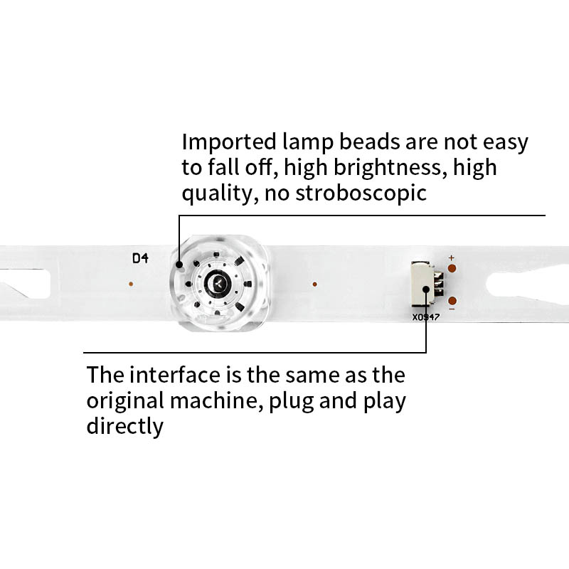 LED Television Backlight Strips TCL55D12-ZC56AG-06 55P8000M  for L55M5-EC L55M5-ES