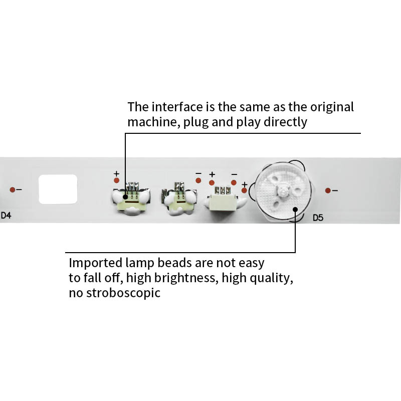 LED TV Backlight Bars GIC32LB26_3030_V0.5_20140218 HR-15818-00664 for L32F1600 D32E167